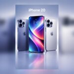 Representação modelo do iphone 20