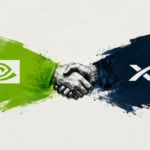 Ilustração da parceria entre NVIDIA e SpaceX para expansão da infraestrutura de inteligência artificial em 2026
